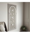 Spiegelgitter aus Holz, arabisch, maurisch, lasergeschnitten, andalusische Dekoration, 160 cm x 60 cm, Kalifa-Modell