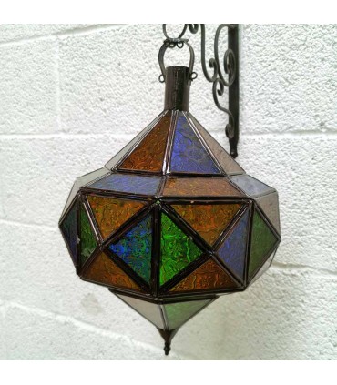 Girare la lampada vetro - vari colori - 2 formati - novità