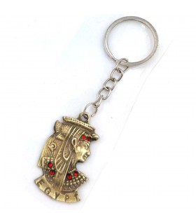 Portachiavi Egitto Regina Cleopatra Egitto Antico Egitto Souvenir Artigianato Cleopatra Modello