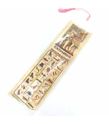 Segnalibro Pagine di papiro egiziano autentico Stile dell'antico Egitto Modelli assortiti