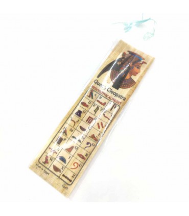 Segnalibro Pagine di papiro egiziano autentico Stile dell'antico Egitto Modelli assortiti