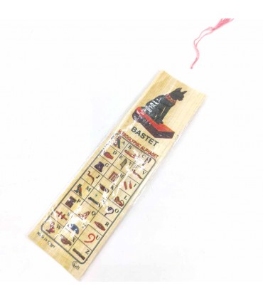 Segnalibro Pagine di papiro egiziano autentico Stile dell'antico Egitto Modelli assortiti