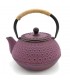 Tetera Hierro Fundido Estilo Japonesa Tetsubin con infusor inoxidable Varios Colores 600 ML