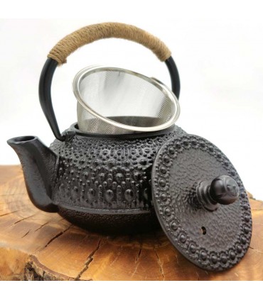 Japanese Style Cast Iron Teapot Various Colors 600 ML