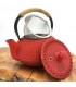Teiera in ghisa in stile giapponese vari colori 600 ML