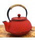 Teiera in ghisa in stile giapponese vari colori 600 ML