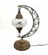 Turkish Moon and Star Table Lamp - Andalusian Decoration - nº 3 - Hilal Model