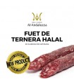 Fuet de Ternera Halal Al-Andaluzza 250gr (aprox) Embútido Halal Gourmet Real Food