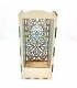 Aplique Pantalla Corte Laser Diseño Floral - Producto Propio Jaima Alkauzar Modelo Alluwts