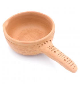 Cazo de Cerámica de Arcilla Oued Laou Artesanía Marroquí Cocina Sana y Casera