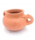Mini pentola di terracotta Oued Laou Artigianato marocchino Cucina casalinga sana