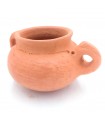 Olla mini de Arcilla Oued Laou Artesanía Marroquí Cocina Sana y Casera