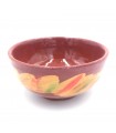 Cuenco Bowl de cerámica marroquí Artesanal Estilo Andalusí Marron Oued Lao