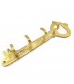 Key Hanger Golden Brass Forged Moroccan Crafts Antique Key Style - Marrakech Model
