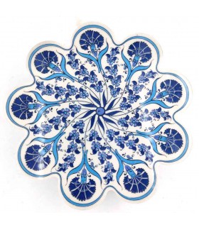 Salvamanteles Cerámica Turca Azul Blanco SURTIDO  Modelo ASHAR 2