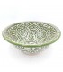 Lavandino in ceramica smaltata marocchina - Modello Zaituna dipinto a mano