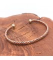 Pulsera Brazalete de Cobre y latón Artesanía Marroquí Curativo Preventivo Artritis Modelo 2