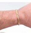 Armreif aus Kupfer und Messing Marokkanisches Handwerk zur Heilung von Arthritis vorbeugend Modell 3