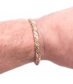 Bracciale rigido in rame e ottone Artigianato marocchino Guarigione Preventiva Artrite Modello 7