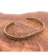 Armreif aus Kupfer und Messing, marokkanisches Handwerk, heilendes vorbeugendes Arthritis-Modell 17