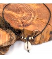 Collier pendentif coquillage cauri cauri africain modèle Limbat