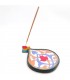 Incense Burner Tablet Decorative Andalusian Rods Vintage Style 100% Handmade - Razzak 3 Model