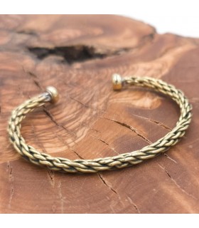 Pulsera Brazalete de Cobre y latón Curativo Preventivo Artritis Modelo 23