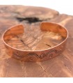 Bracciale rigido in rame e ottone Guarigione Preventiva Artrite Modello 25