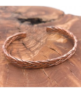 Bracelete Cobre e Latão Artesanato Marroquino Cura Preventiva Artrite Modelo 14