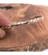Bracciale rigido in rame e ottone Guarigione Preventiva Artrite Modello 31