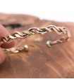 Pulsera Brazalete de Cobre y latón Curativo Preventivo Artritis Modelo 36