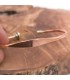 Bracciale rigido unisex in rame e ottone per la guarigione dell'artrite preventiva modello 39