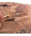 Pulsera Brazalete Unisex de Cobre y latón Curativo Preventivo Artritis Modelo 39