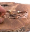 Pulsera Brazalete Unisex de Cobre y latón Curativo Preventivo Artritis Modelo 40