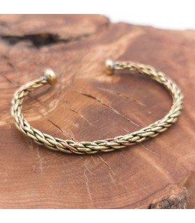 Bracciale rigido unisex in rame e ottone per la guarigione dell'artrite preventiva modello 41