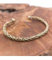 Bracciale rigido unisex in rame e ottone per la guarigione dell'artrite preventiva modello 41