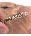 Pulsera Brazalete Unisex de Cobre y latón Curativo Preventivo Artritis Modelo 45
