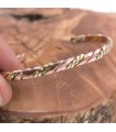 Pulsera Brazalete Unisex de Cobre y latón Curativo Preventivo Artritis Modelo 51