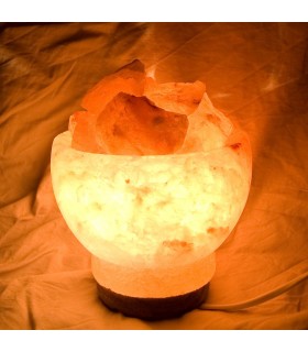 Lámpara Volcán de Fuego - Sal Natural del Himalaya - NOVEDAD