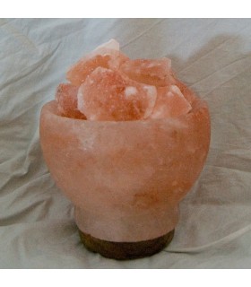 Lámpara Volcán de Fuego - Sal Natural del Himalaya - NOVEDAD