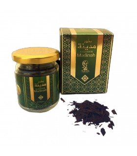 Incienso para quemar árabe Bakhoor Madinah 45gr Sarah Creation