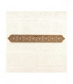 Celosía Árabe DM Corte Láser - Decoración Andalusí - Diseño Arabesk - 110x10cm