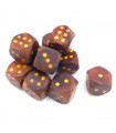 Handcrafted Wood Dice - Tuya Root (sabina wood) - 4 Sizes