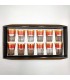 Juego 12 Vasos de Te Moruno Grandes - Decoración Andalusí - Modelo Mozarabe 180ml