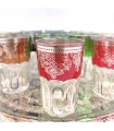 Lot de 12 Grands Verres à Thé Mauresque - Décoration Andalouse - Modèle Qalea 180ml