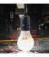 Cabo LED à prova d'água IP67 com suporte de lâmpada à prova de fogo integrado, E27 500 cm