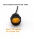Cable Impermeable + portalámparas IP67 con portalámparas para lámpara ignífugo integrado, E27