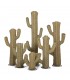 Cacto Decorativo de Fibra Vegetal 100% Natural e Ecológico Biodegradável Modelo Iabisun