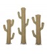 Cactus Décoratif en Fibre Végétale 100% Naturel et Ecologique Modèle Biodégradable Iabisun
