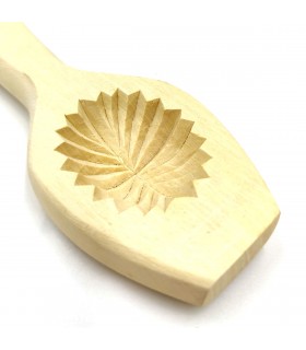 Cuchara de Madera Molde Galleta Maamul de Dátil Árabe - Modelo Miilakatun 2 - Jaima Alkauzar